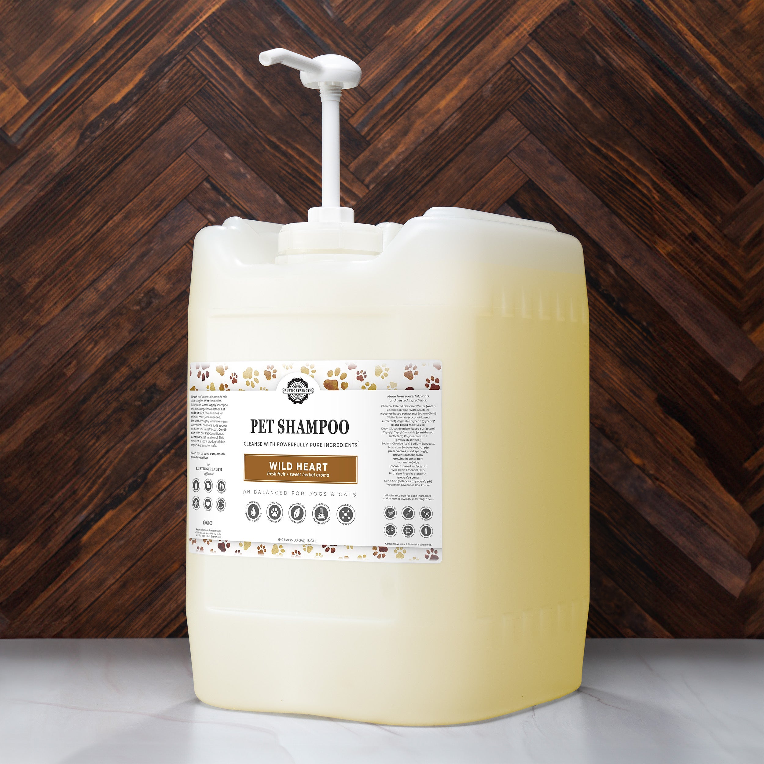 Pet Shampoo - Soothing + Deodorizing | Wild Heart