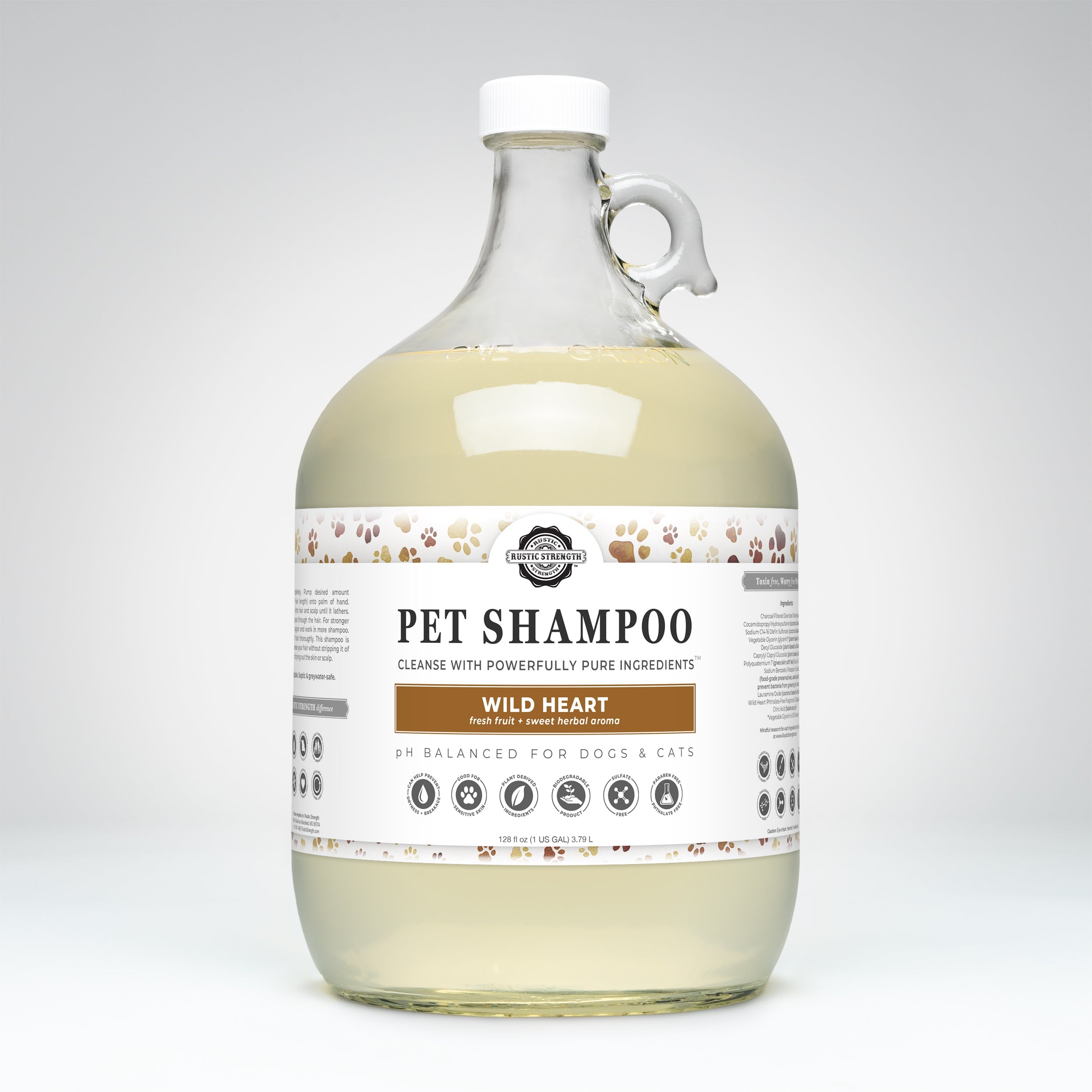 Pet Shampoo - Soothing + Deodorizing | Wild Heart