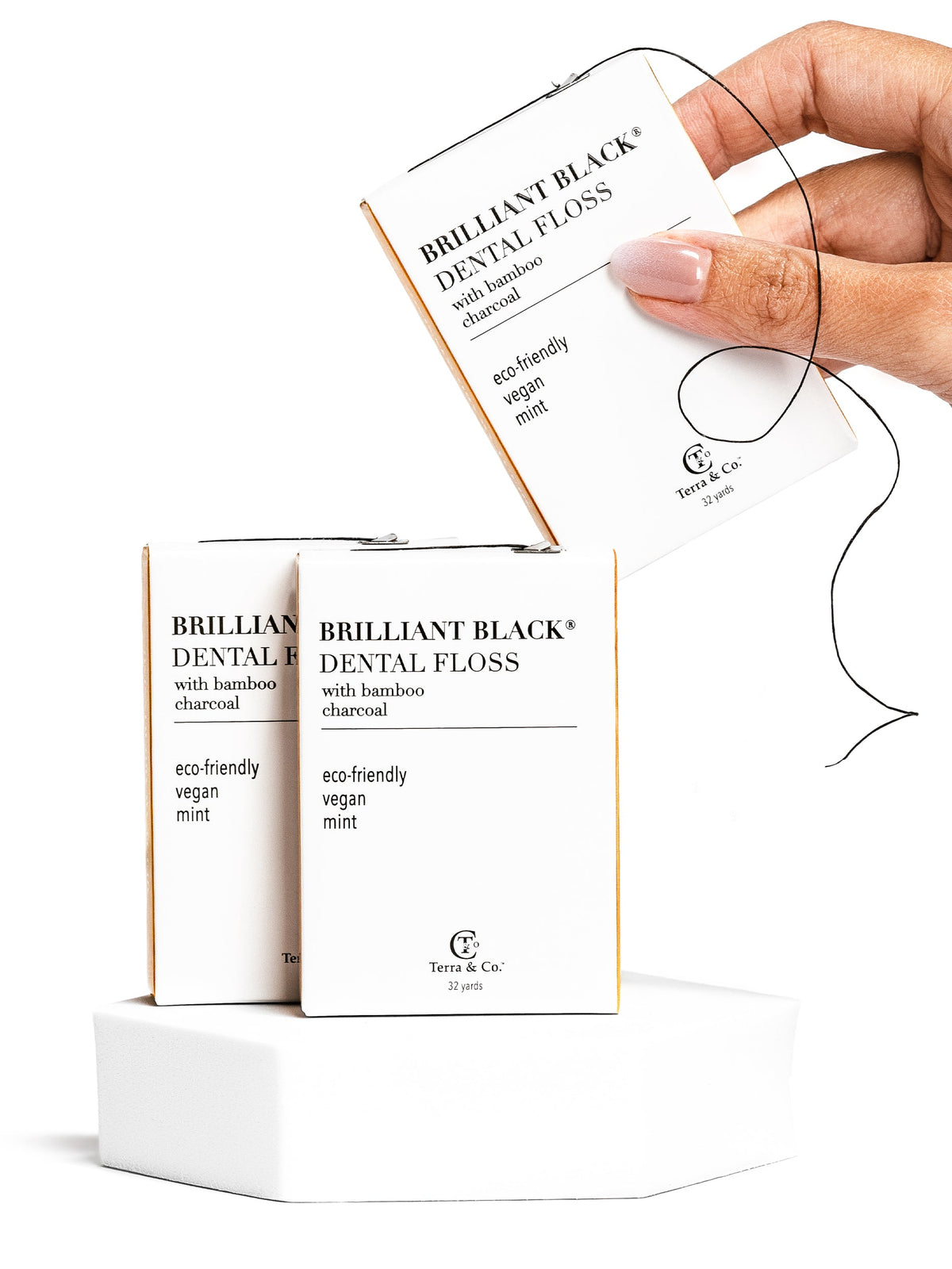 Terra & Co. Plant-Based Dental Floss Trio