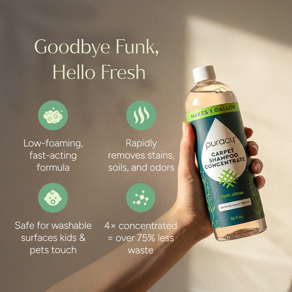 Puracy Carpet + Upholstery Shampoo