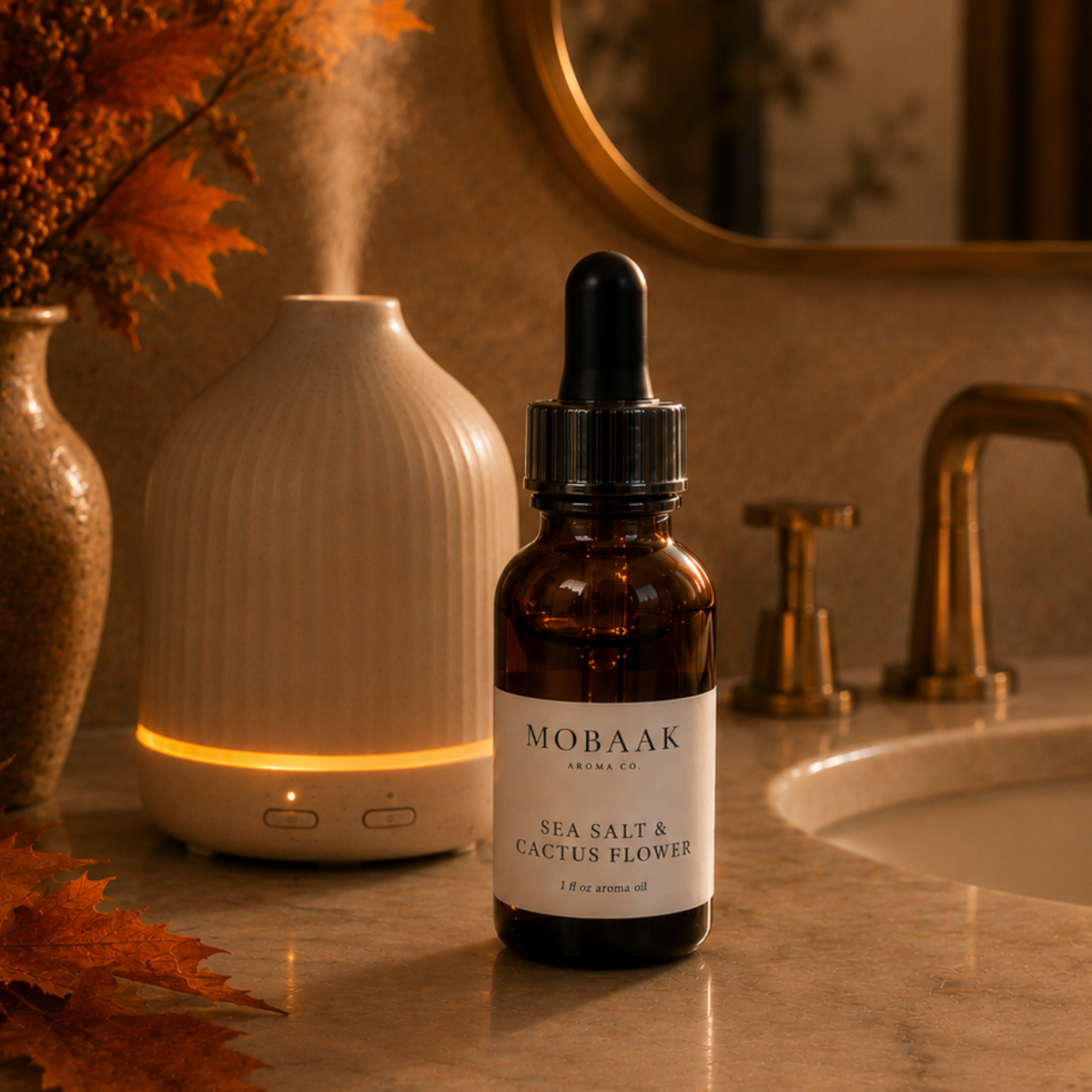 Aroma Oil | Sea Salt + Cactus Flower