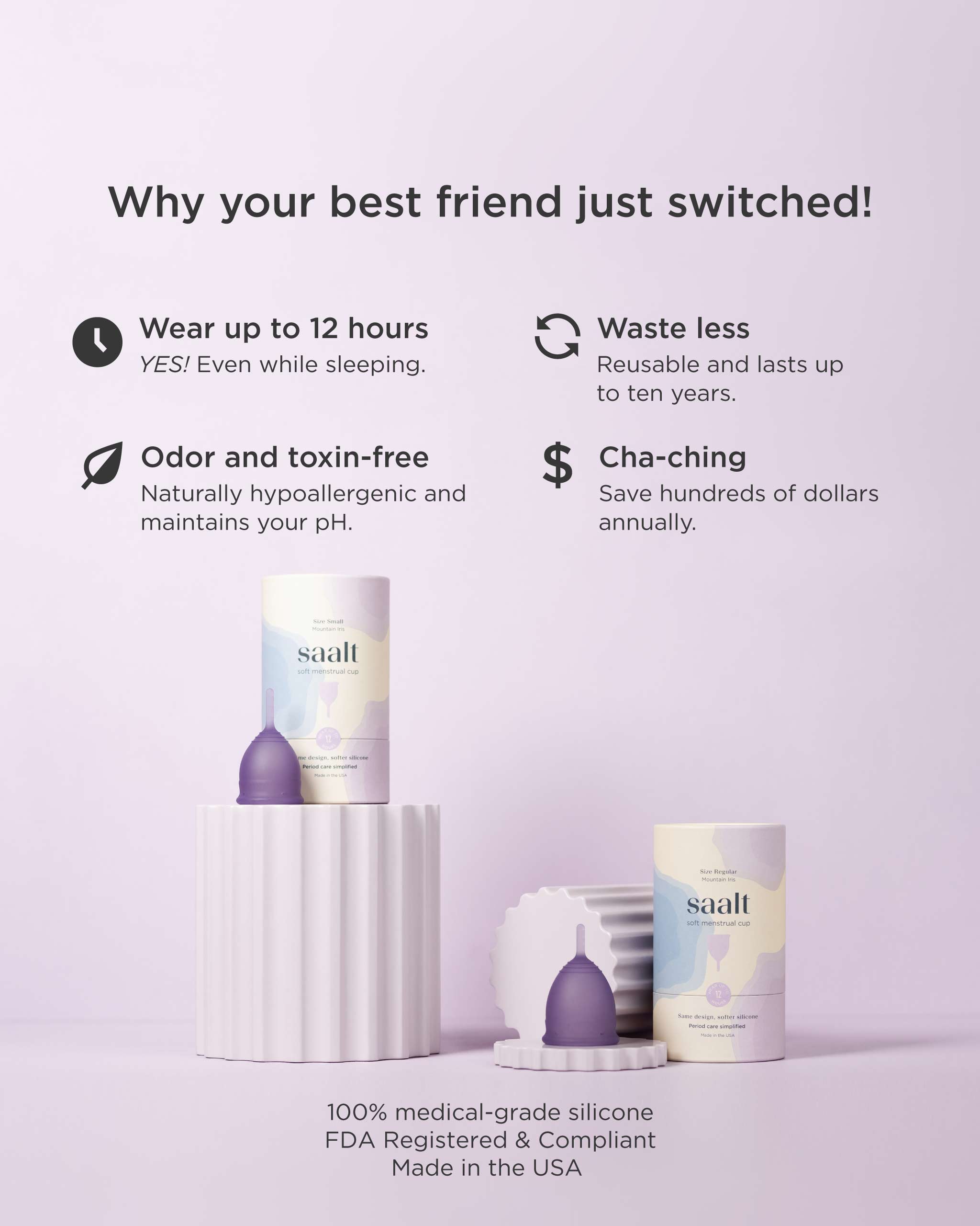 Saalt Soft Cup