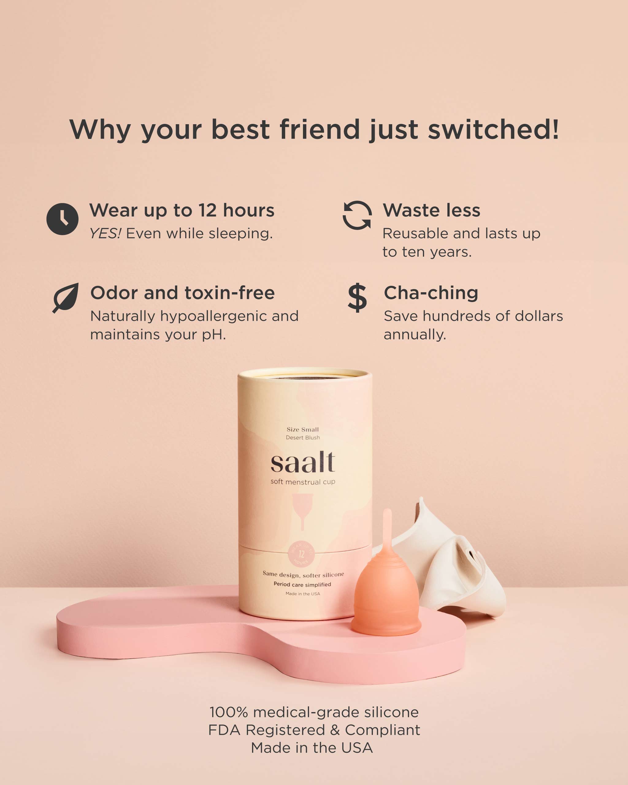 Saalt Soft Cup