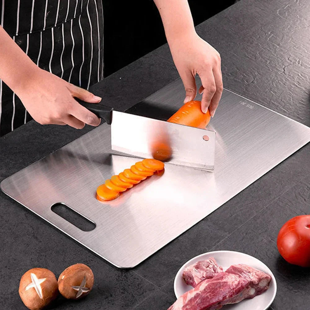 316 Stainless Steel Chopping Board | Antibacterial Cutting Board