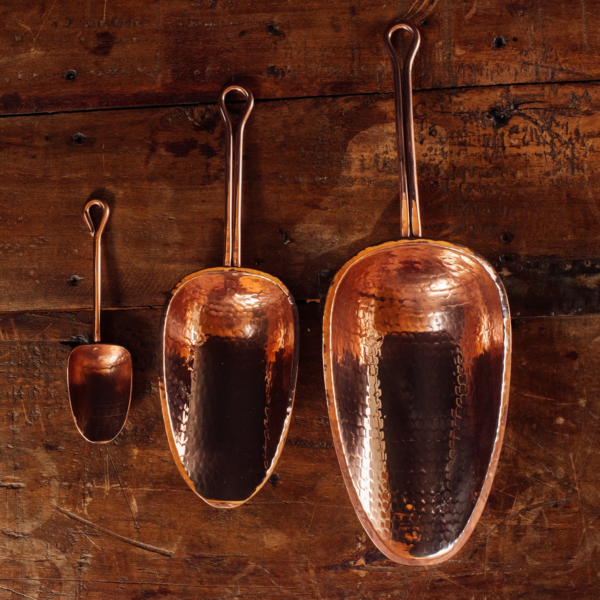 Sertodo Copper Scoops