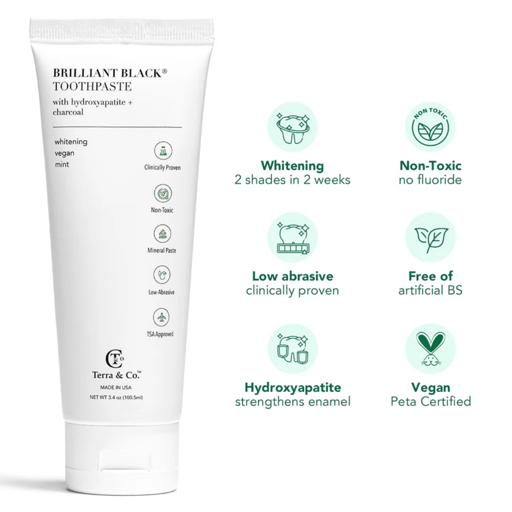 Brilliant Black Toothpaste — 2-Pack