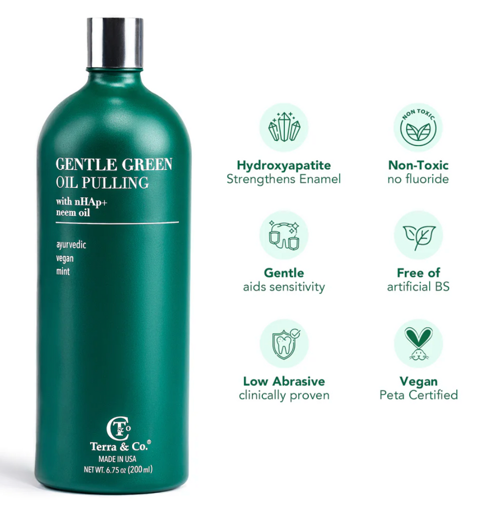 Gentle Green Oil Pulling