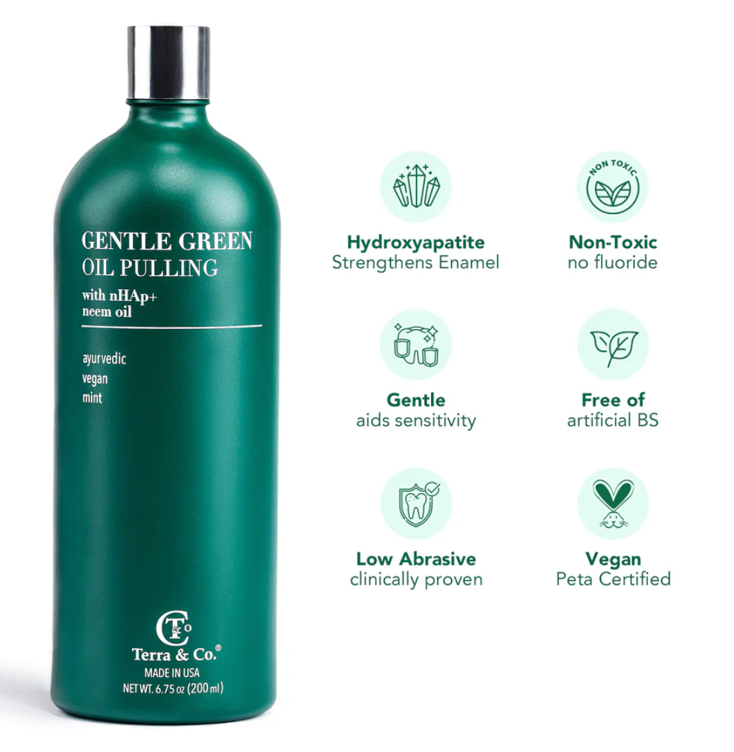Gentle Green Oil Pulling
