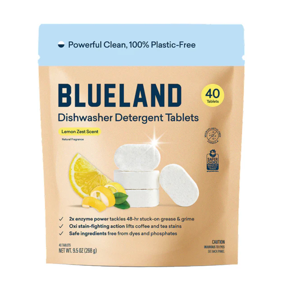Blueland Dishwasher Detergent Tablets - Lemon Zest