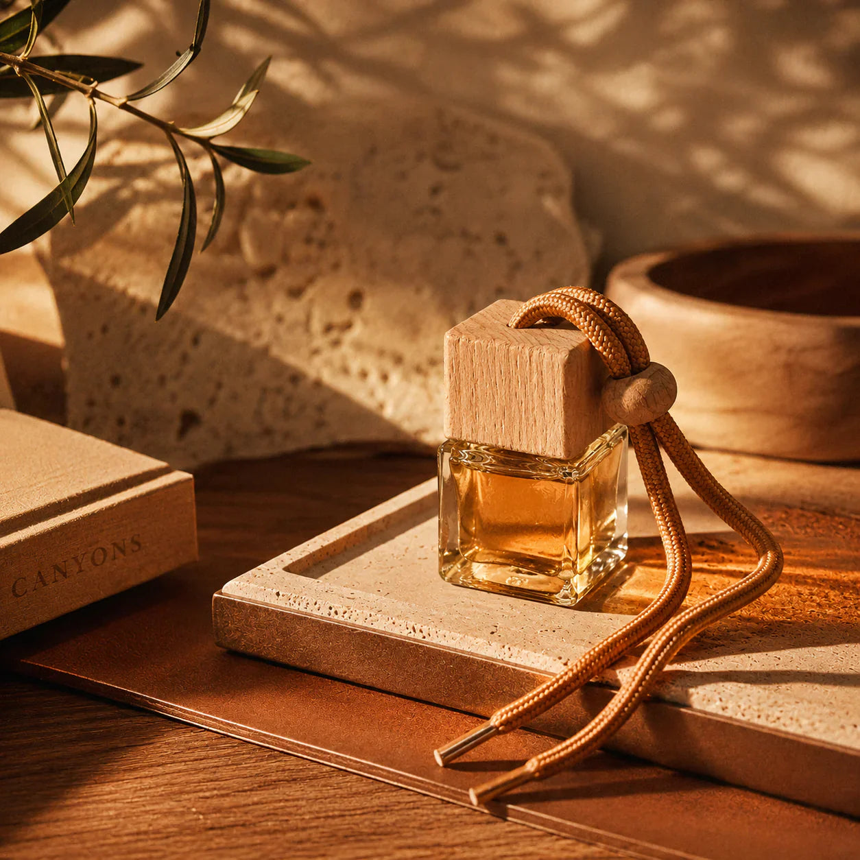 Coconut + Rose Car Diffuser