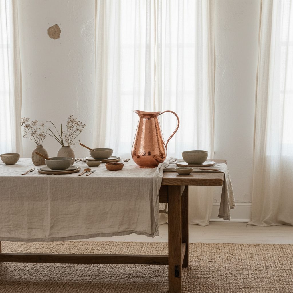 Sertodo Copper Bisotun Water Pitcher