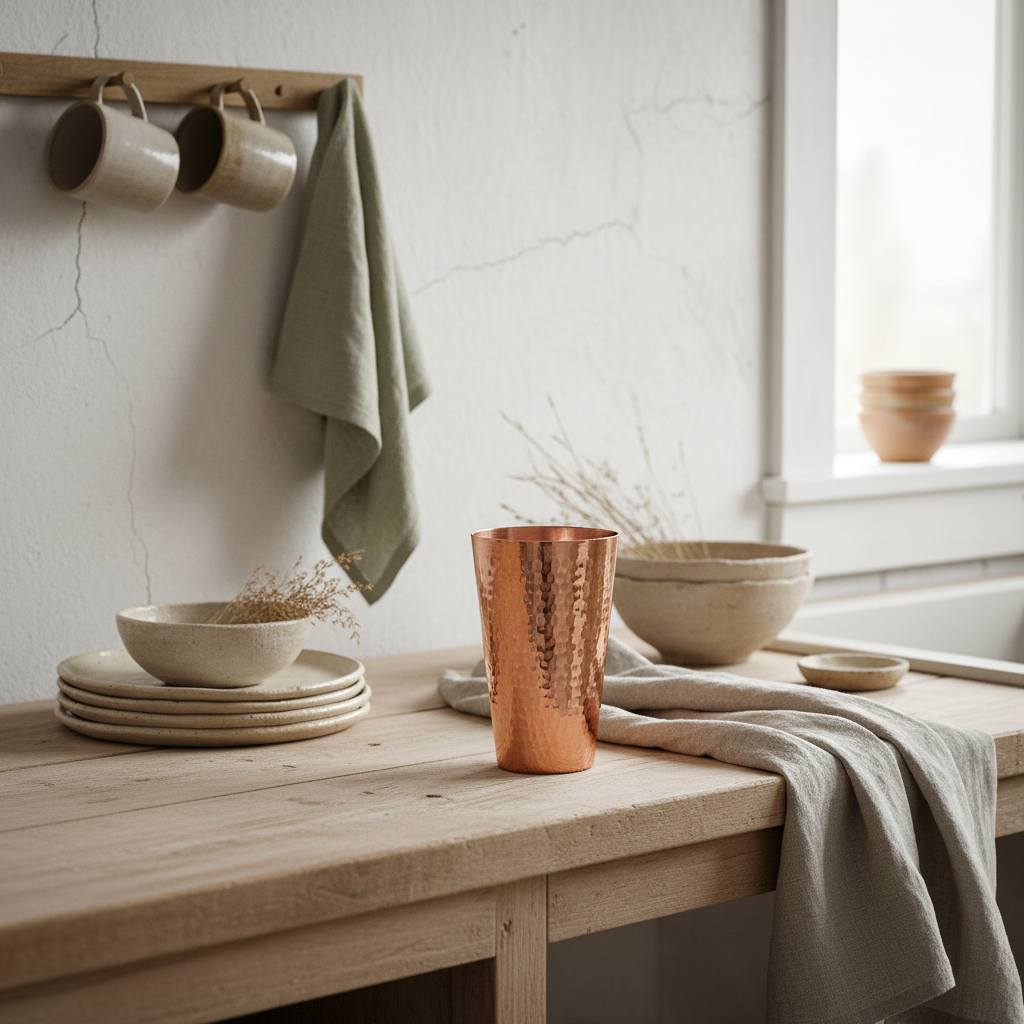 Sertodo Copper Iced Tea Cup