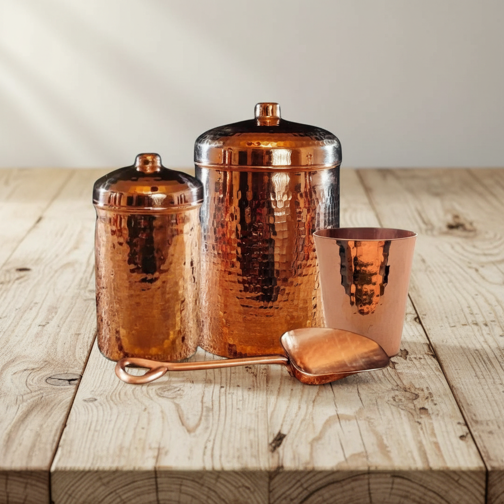 Sertodo Copper Morning Delight Canister Set