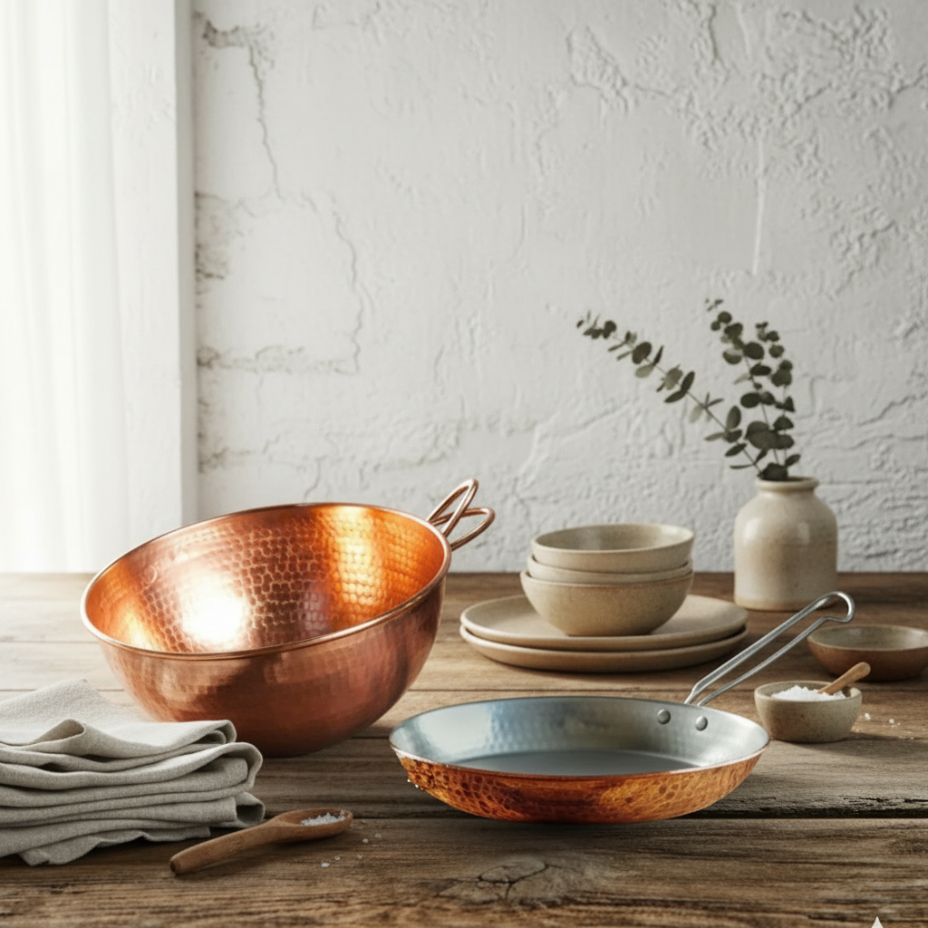 Omelette + Crepe Copper Kitchen Essentials Set