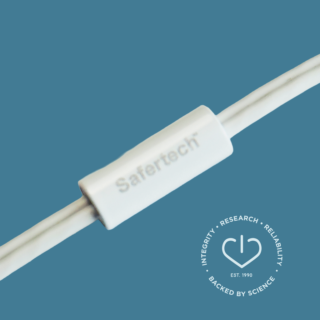 Air Tube Headphones for EMF Protection