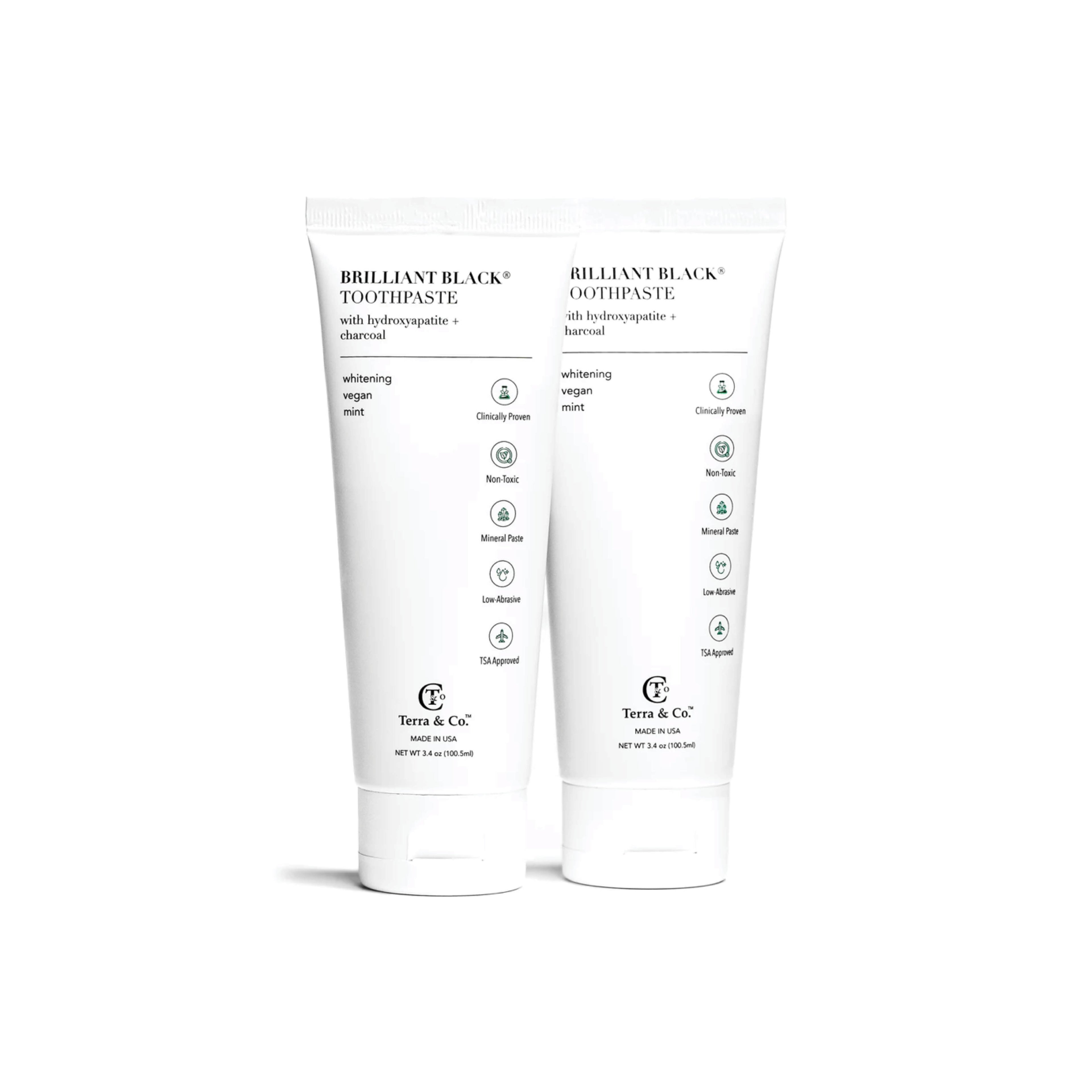 Brilliant Black Toothpaste — 2-Pack