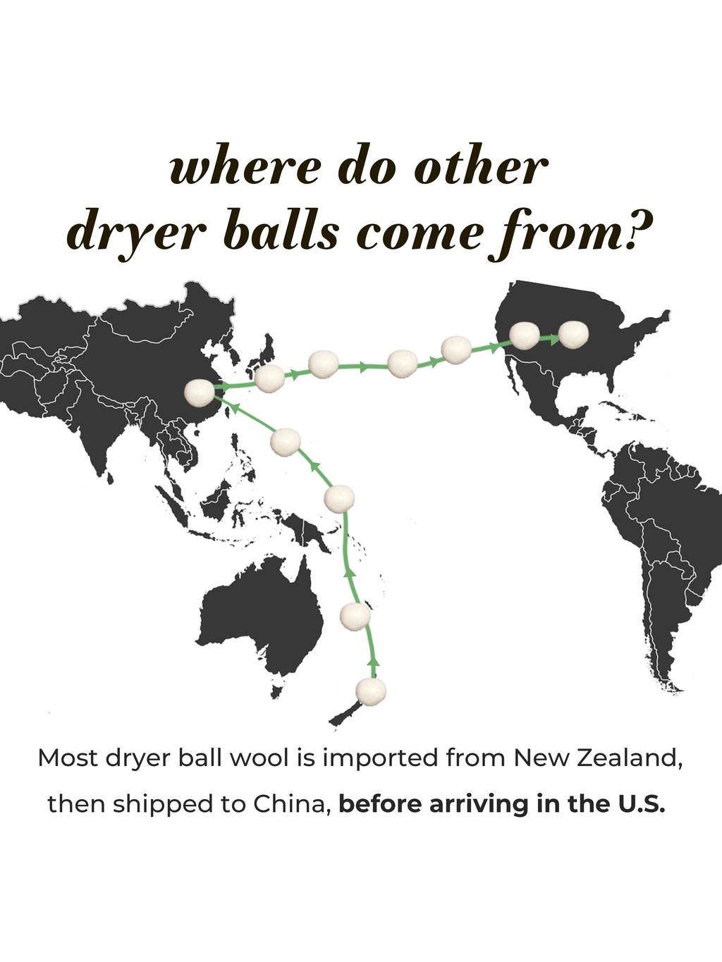 Jumbo Wool Dryer Balls | 3-Pack | Climate Beneficial™ Certified