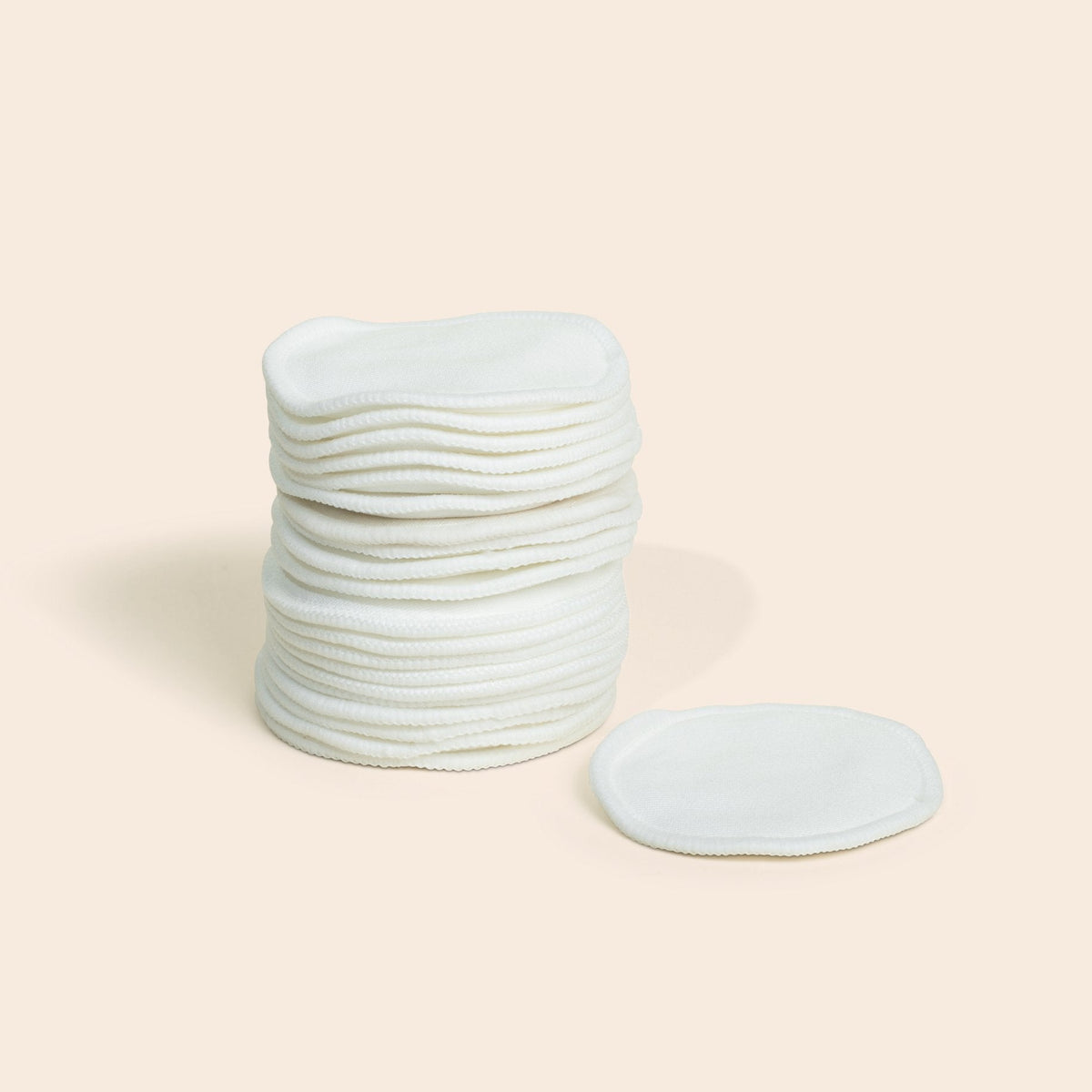 Reusable Bamboo Cotton Facial Rounds | 20ct | Plastic-Free