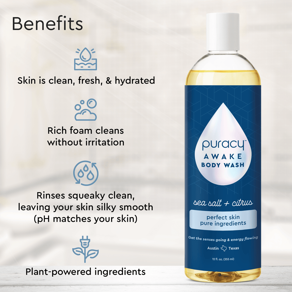 Puracy Body Wash | Acidified, pH-Balanced