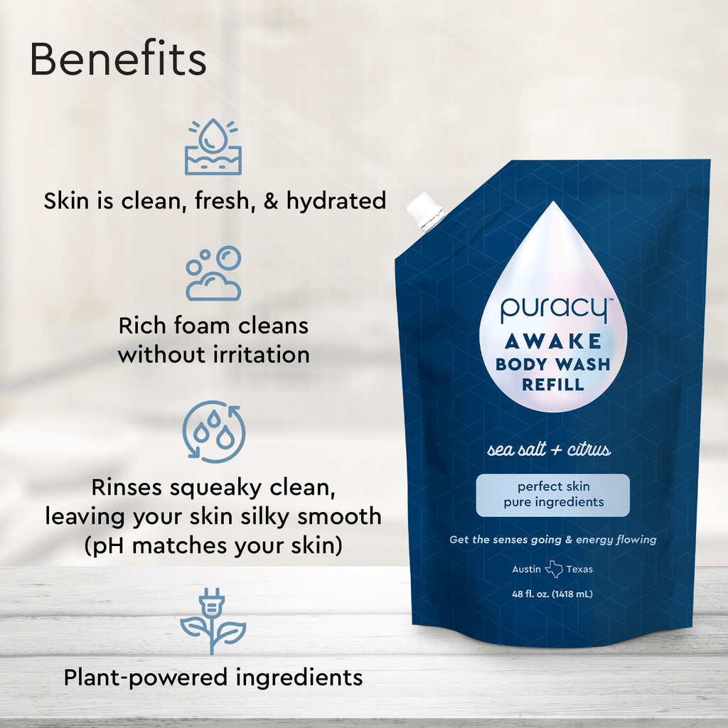 Puracy Body Wash | Acidified, pH-Balanced