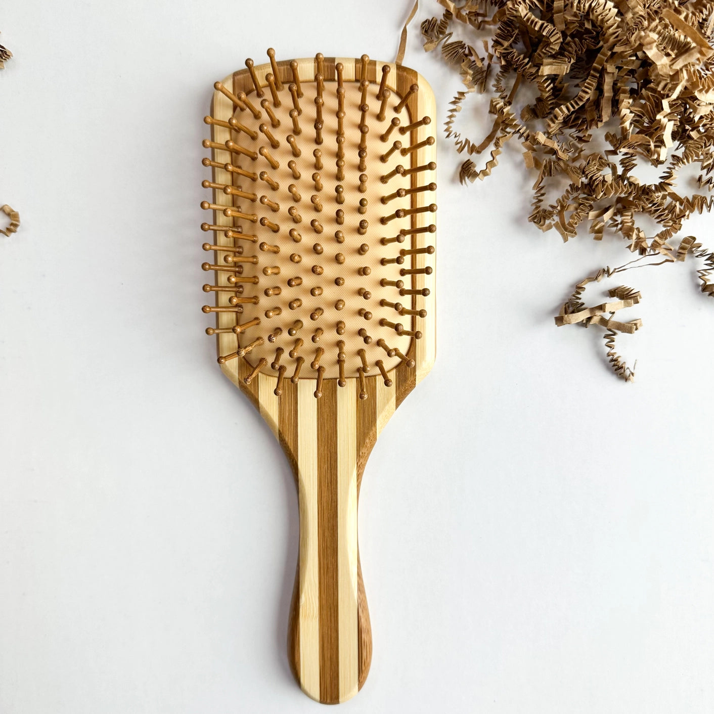 Bamboo Paddle Hair Brush