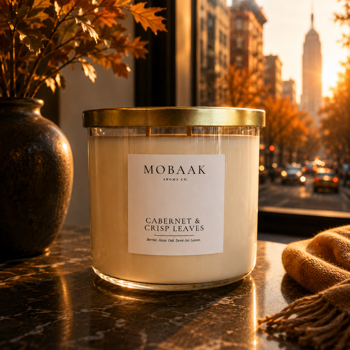 Candle | Cabernet + Crisp Leaves