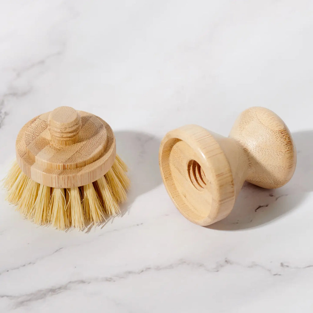 Bamboo Dish Scrubbing Brush | Soft