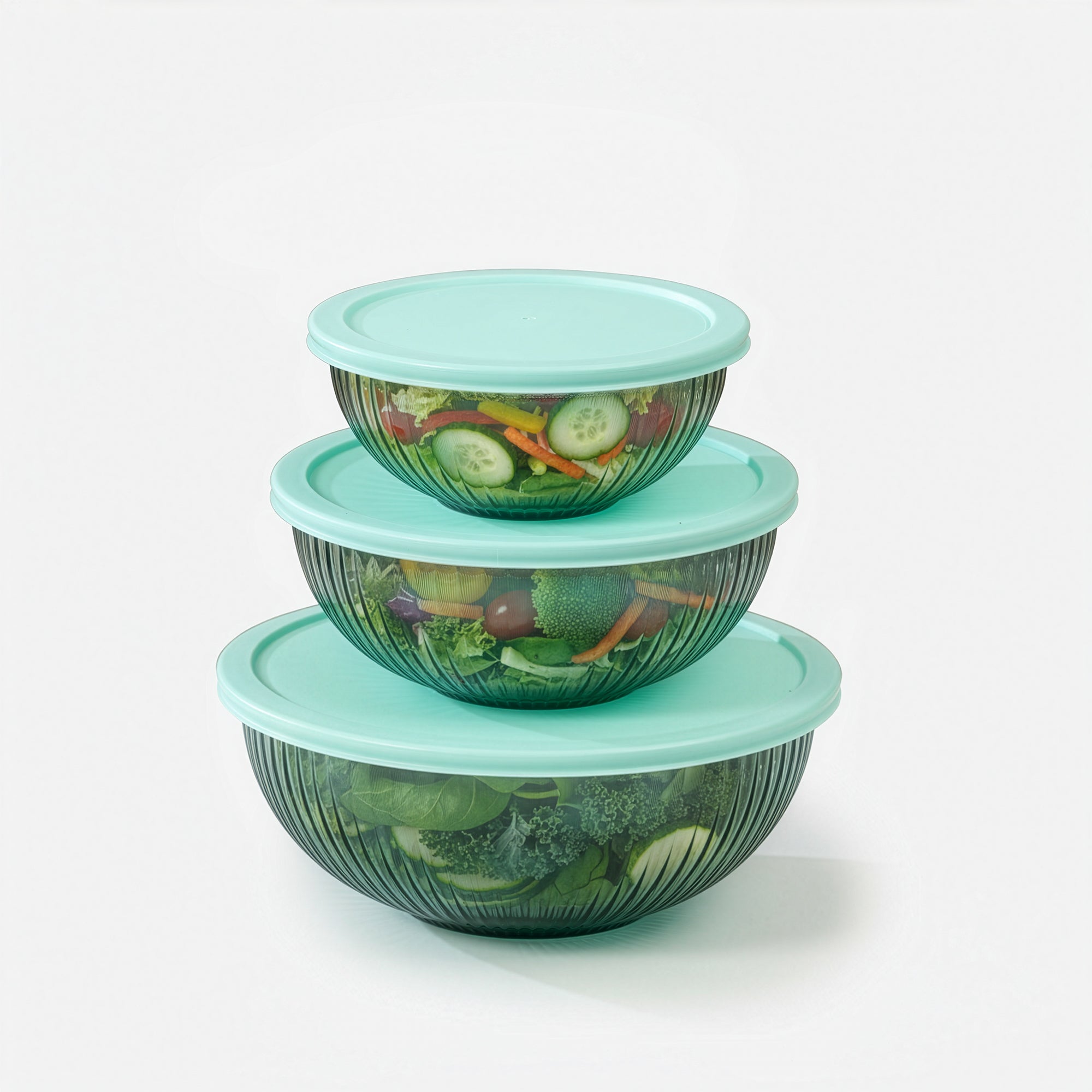 Borosilicate Glass Mixing Bowl Set