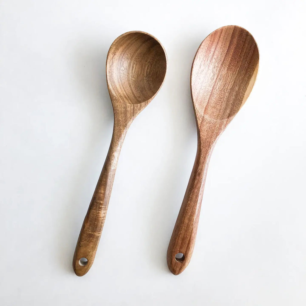 Acacia Wood Kitchen Utensil Set