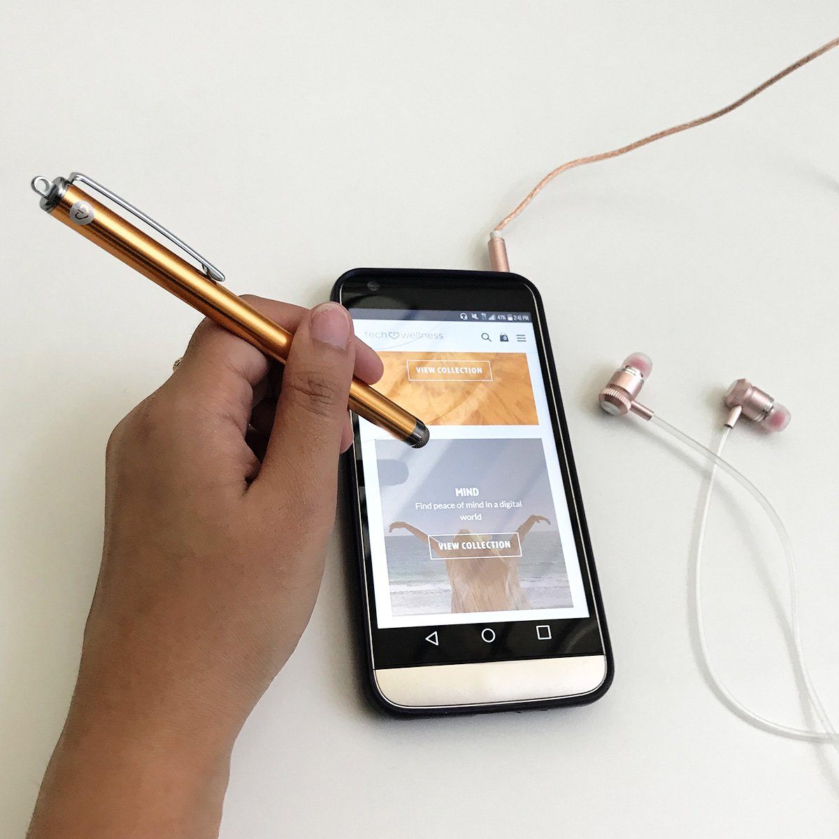 Stylus Pens for EMF Protection