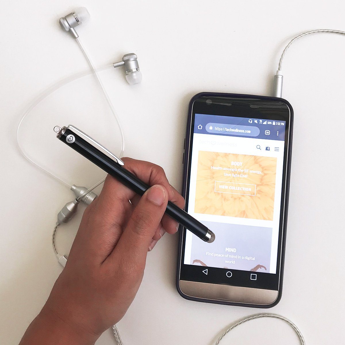 Stylus Pens for EMF Protection
