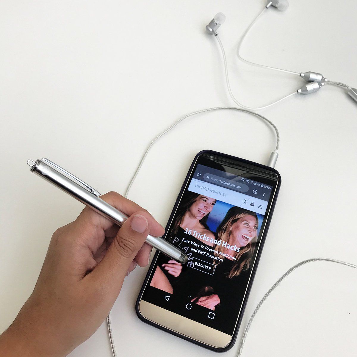 Stylus Pens for EMF Protection