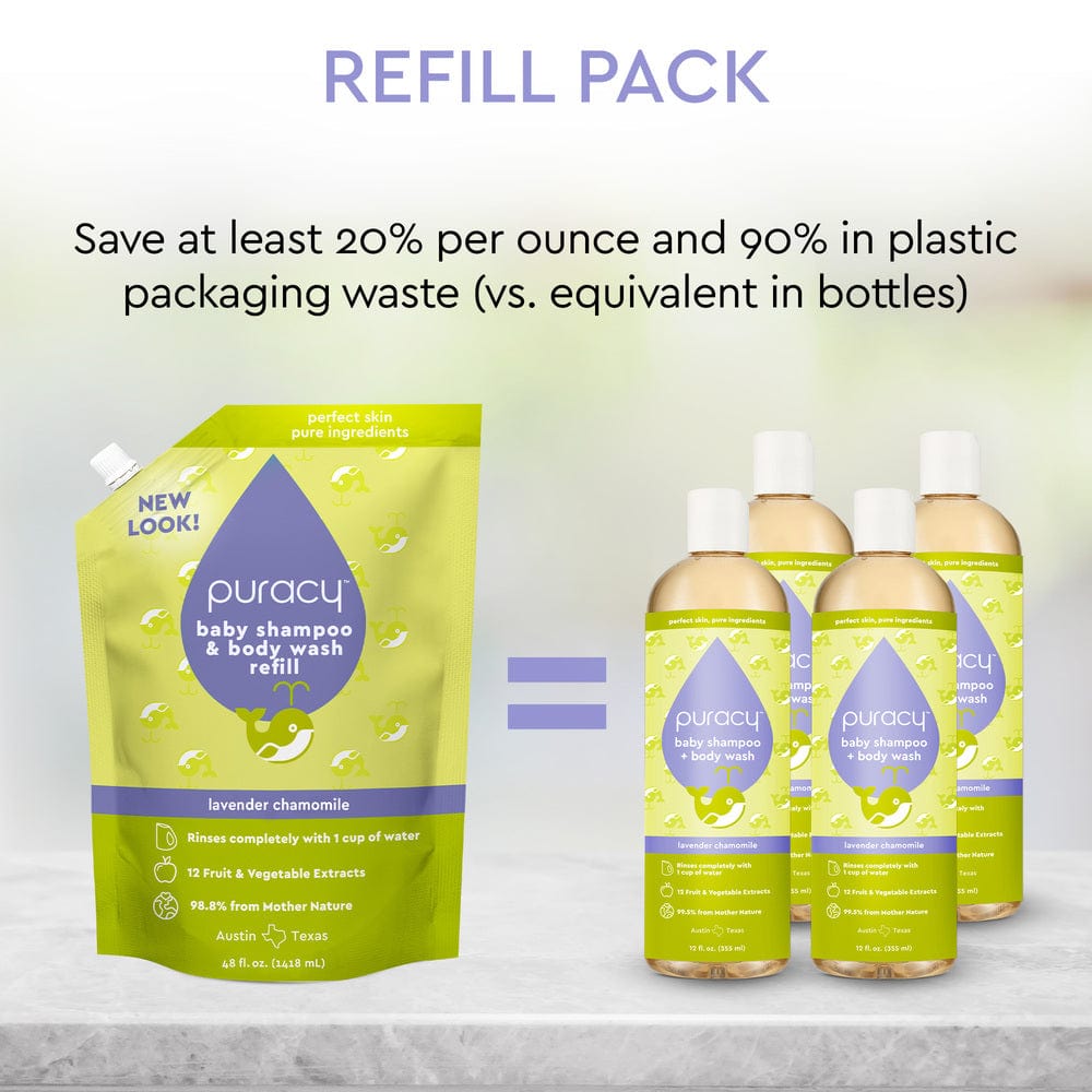 Puracy Baby Shampoo + Body Wash