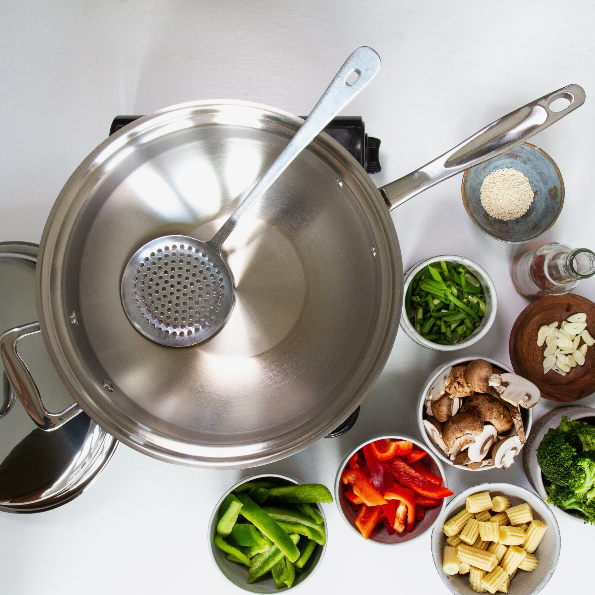 5-Quart Wok with Cover