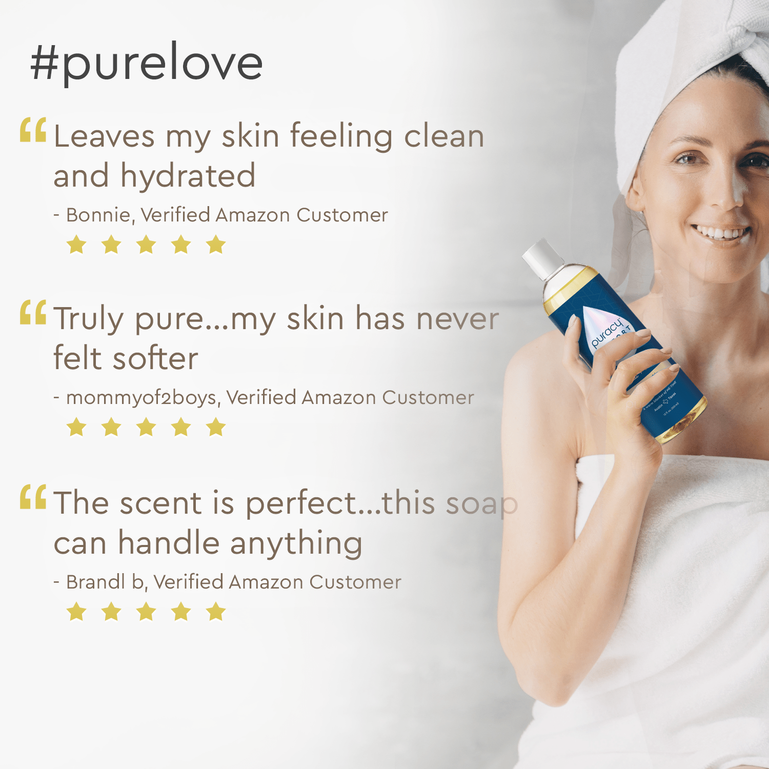 Puracy Body Wash | Acidified, pH-Balanced