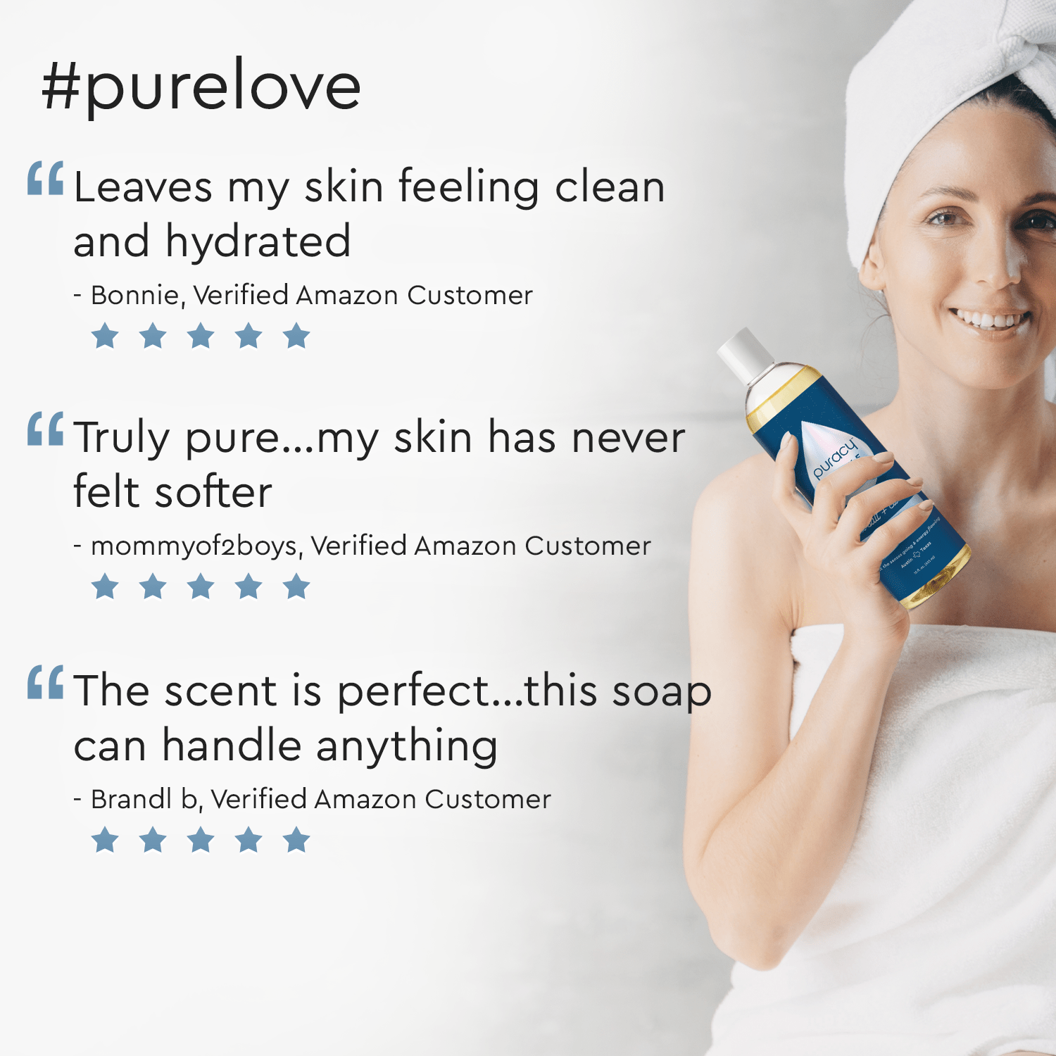 Puracy Body Wash | Acidified, pH-Balanced