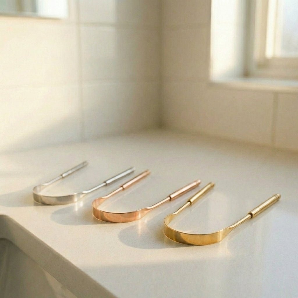 Stainless Steel Tongue Scraper