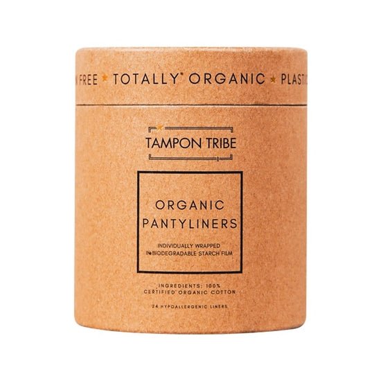 Tampon Tribe Organic Cotton Pantyliners | 24ct | Plastic-Free