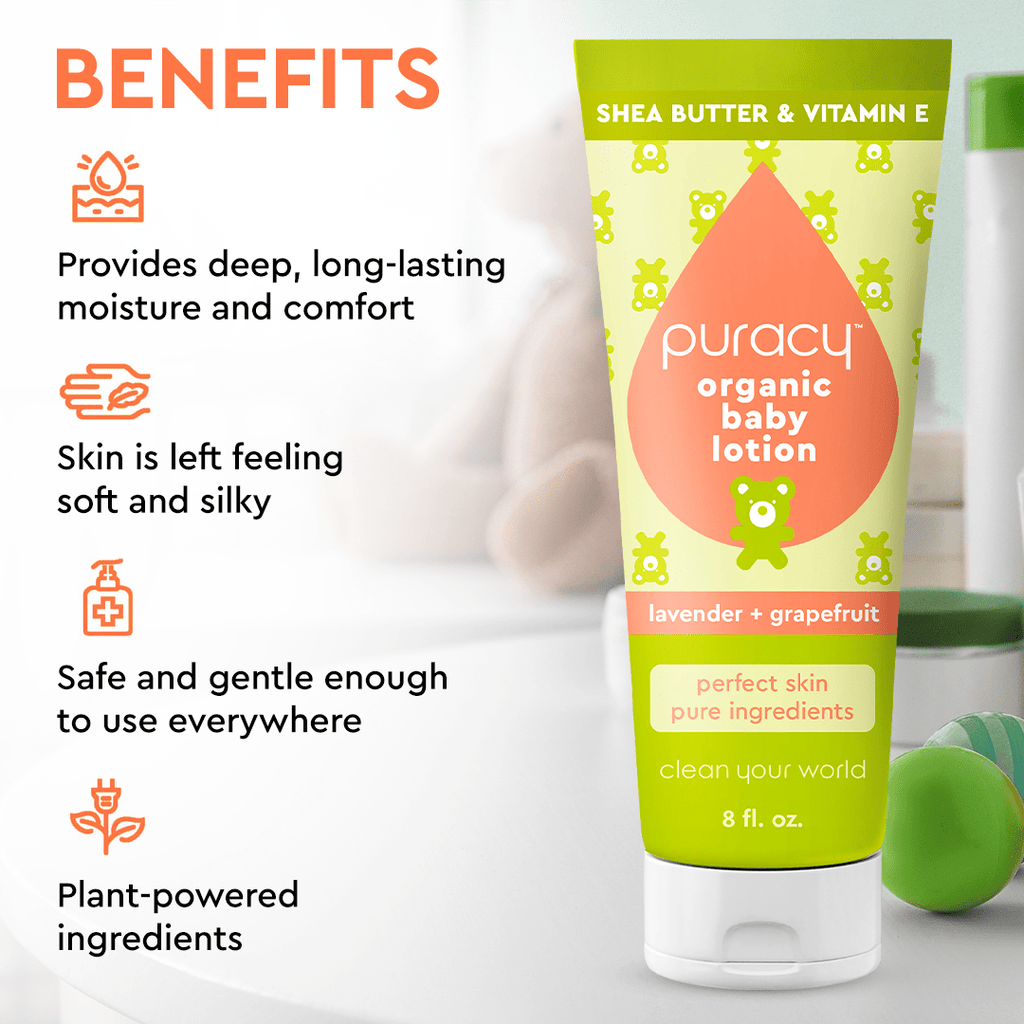 Puracy Organic Baby Lotion | The Bump 2018 Award Winner