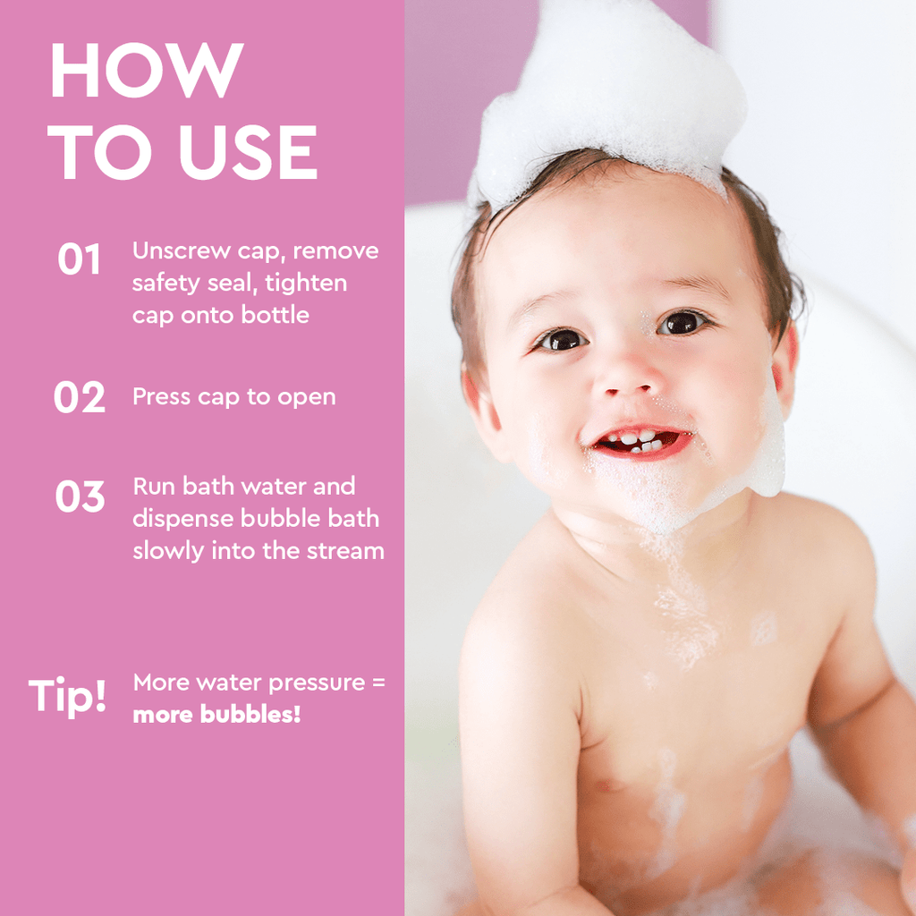 Puracy Baby Bubble Bath | Hypoallergenic